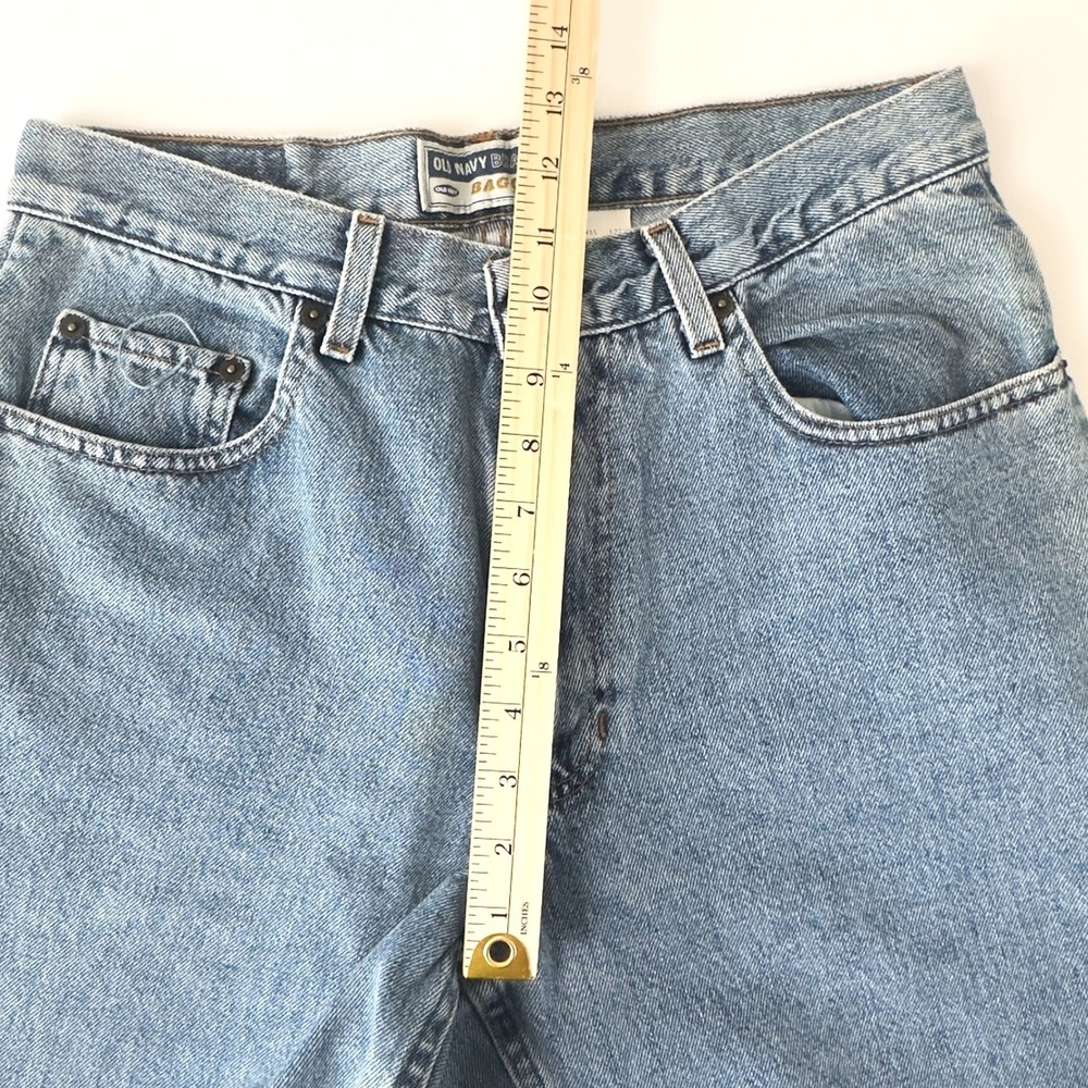 Vintage 90s Old Navy Baggy Jeans  - 100%‎ Cotton - W31 L32 - Picture 5 of 11